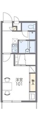 レオパレスフルールIIの物件間取画像